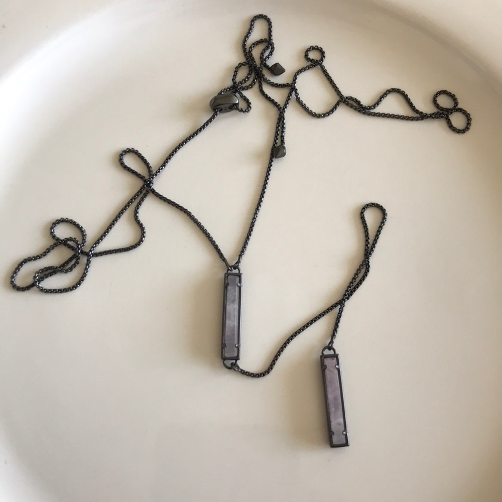 Kendra Scott Rose Quartz Necklace